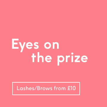 Brows and lashes from £10